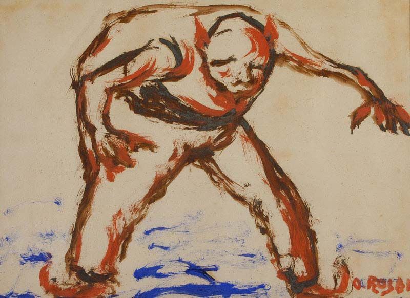 Ottone Rosai - Figura