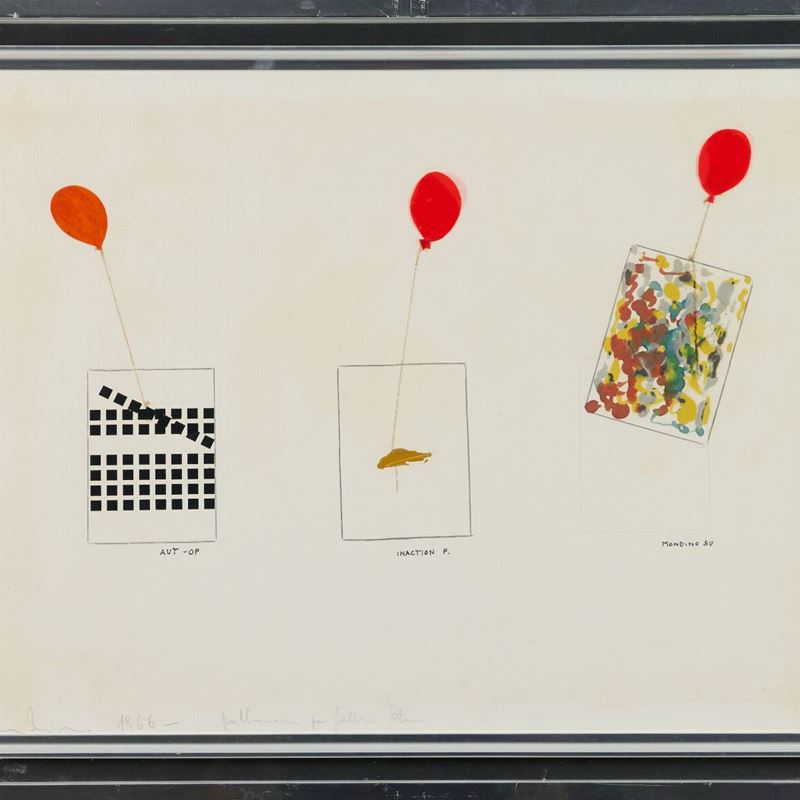 Palloncini per Galleria Stein (progetto per esposizione)