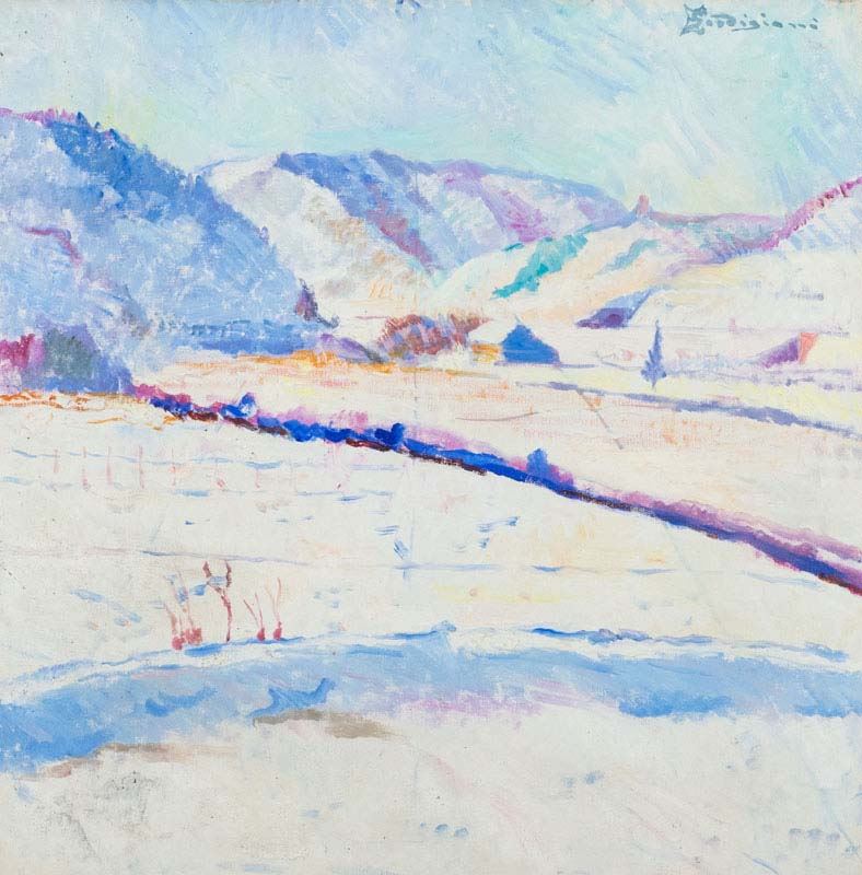 Edoardo Gordigiani - Nevicata