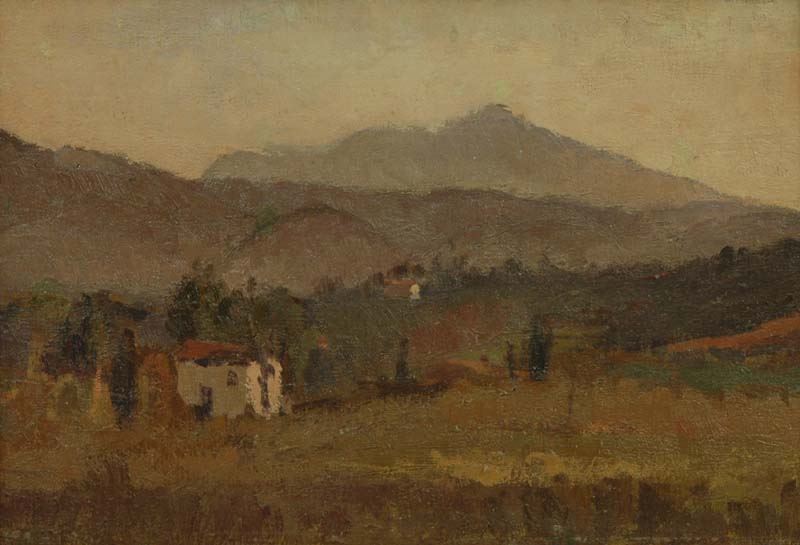 Giovanni March - Paesaggio in Lucchesia