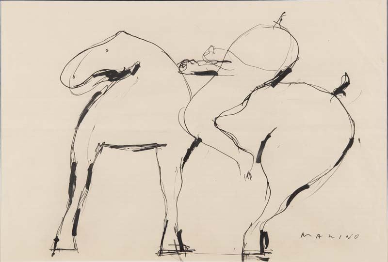 Marino Marini - Cavallo e Cavaliere
