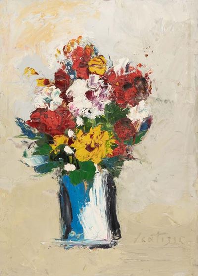 Vaso con Fiori di Campo
