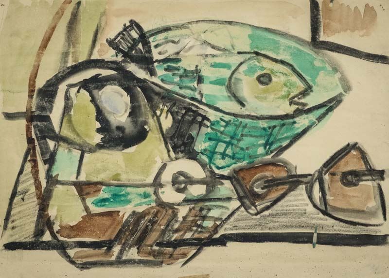Renato Birolli - Attrezzi da Pesca