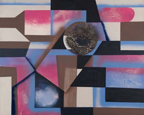 Alvaro Monnini : Centro distrutto  (1974)  - Asta Asta a tempo di Arte Moderna e Contemporanea - Fabiani Arte