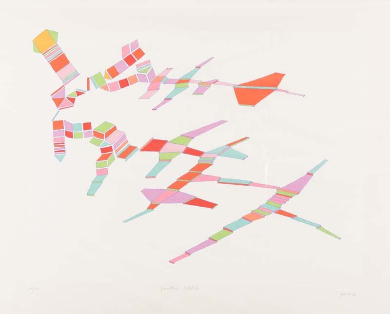 Achille Perilli - Il Geometrico Dissoluto