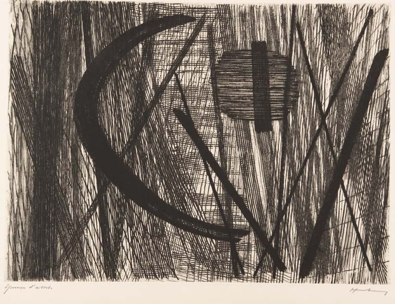 Hans Hartung - Senza Titolo