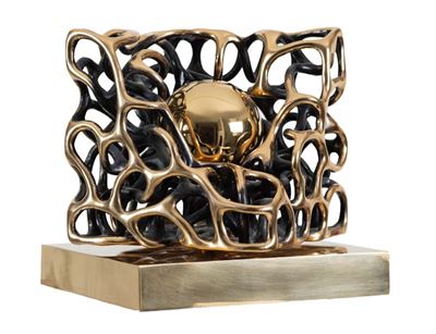 Cubo Aperto con Sfera