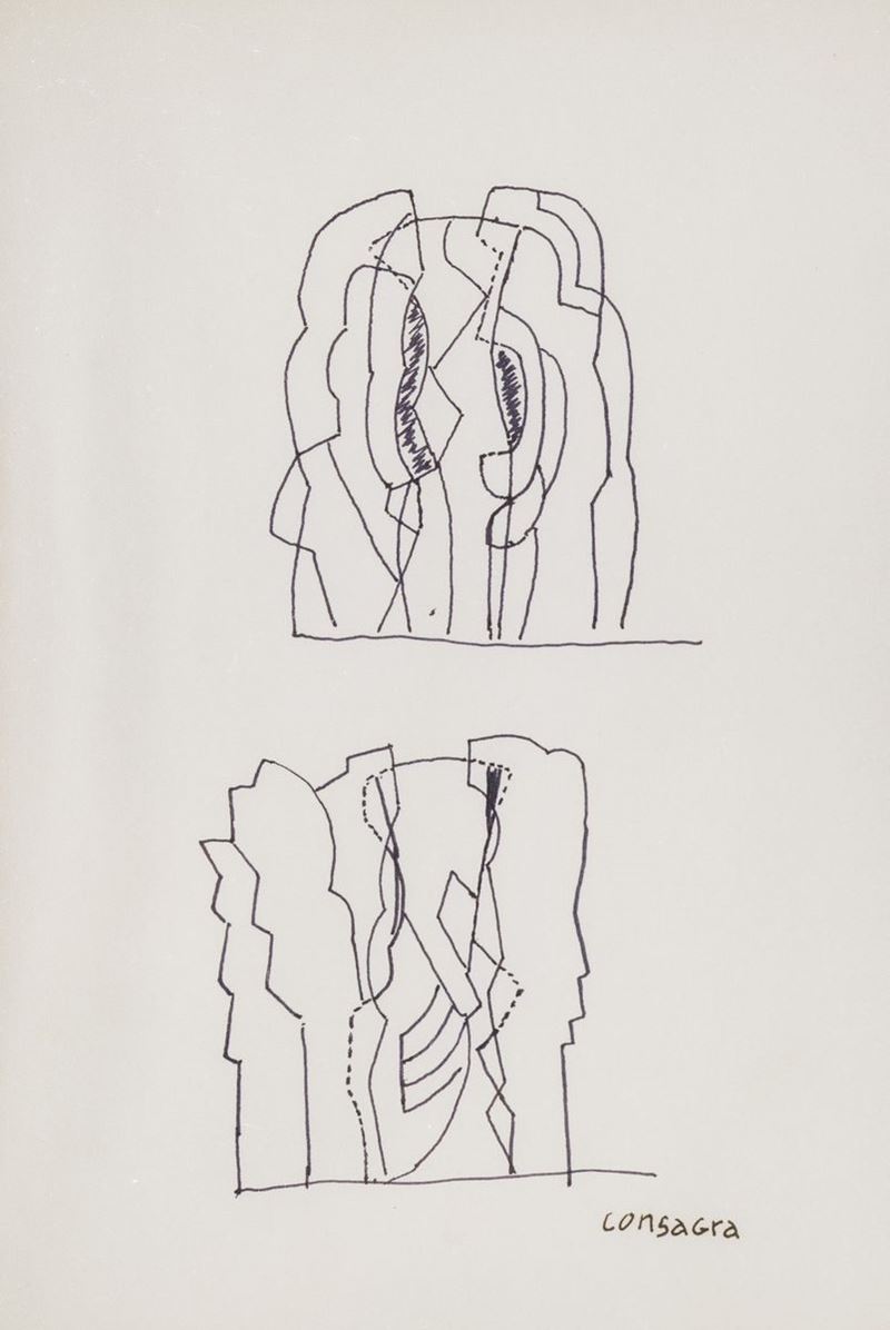 Pietro Consagra - Senza Titolo