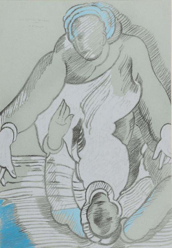 Umberto Buscioni : Narciso  (1995)  - Asta Asta a tempo di Arte Moderna e Contemporanea - Fabiani Arte