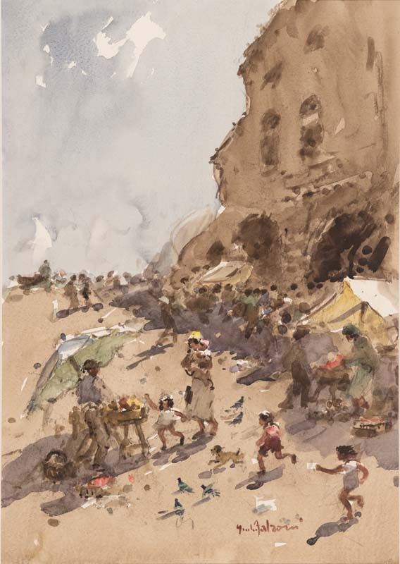 Giulio Falzoni - Vecchio Mercato a Pramaggiore