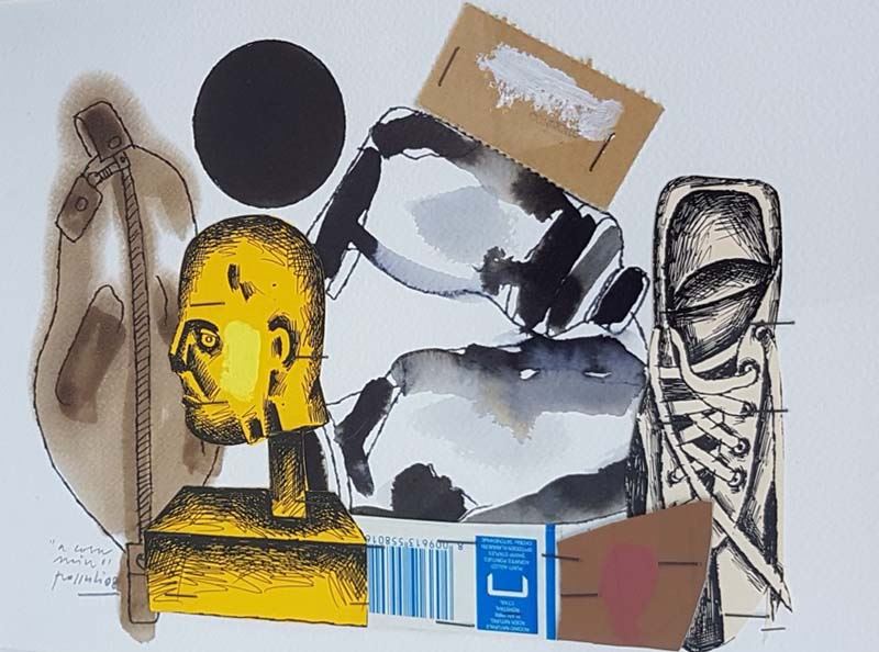Concetto Pozzati - A Casa Mia
