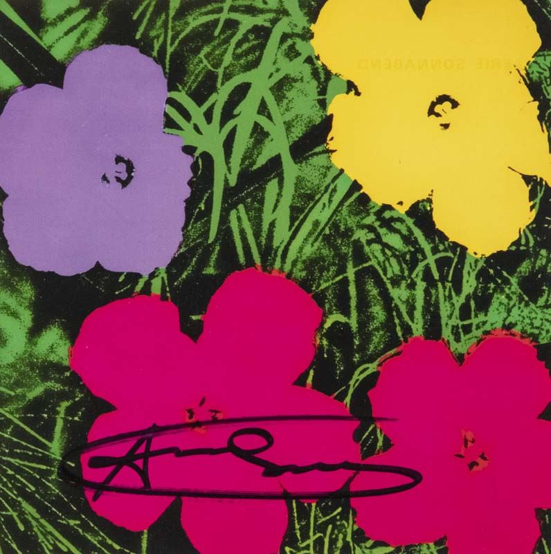 Andy Warhol - Flowes