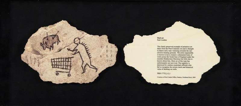 Banksy - Peckham Rock British Museum