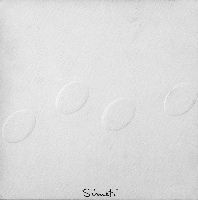 Turi Simeti - Senza Titolo