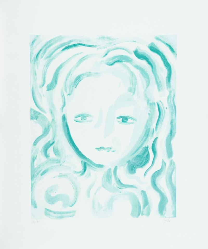 Virgilio Guidi - Volto