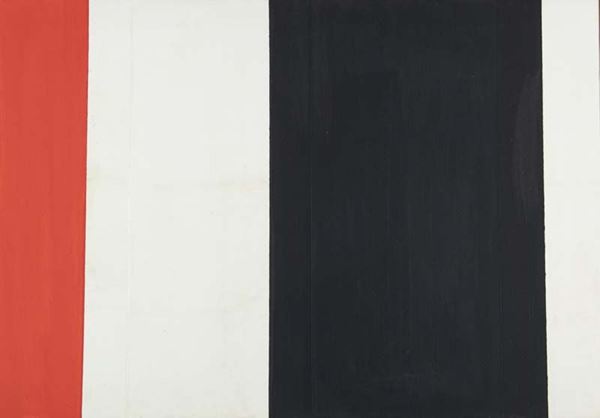 Aldo Lurci : Senza titolo  (1983)  - Asta Asta a tempo di Arte Moderna e Contemporanea  - Fabiani Arte