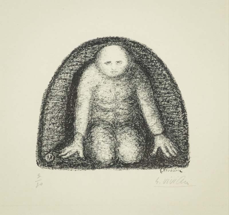 Giuseppe Viviani - Da Romanzo Nero, Tavola IX
