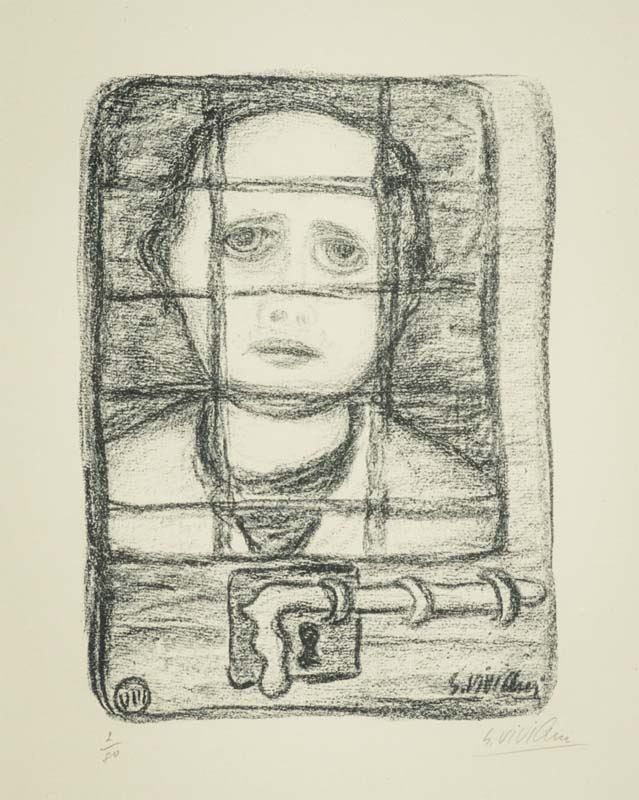 Giuseppe Viviani - Da Romanzo Nero, Tavola VIII