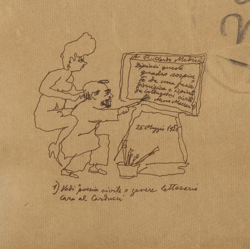Mino Maccari - Senza Titolo