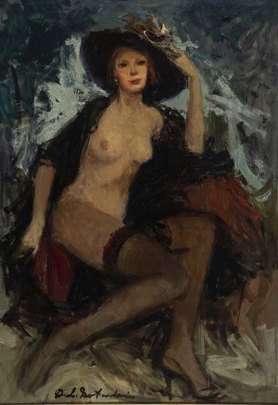 Dama in Desabille