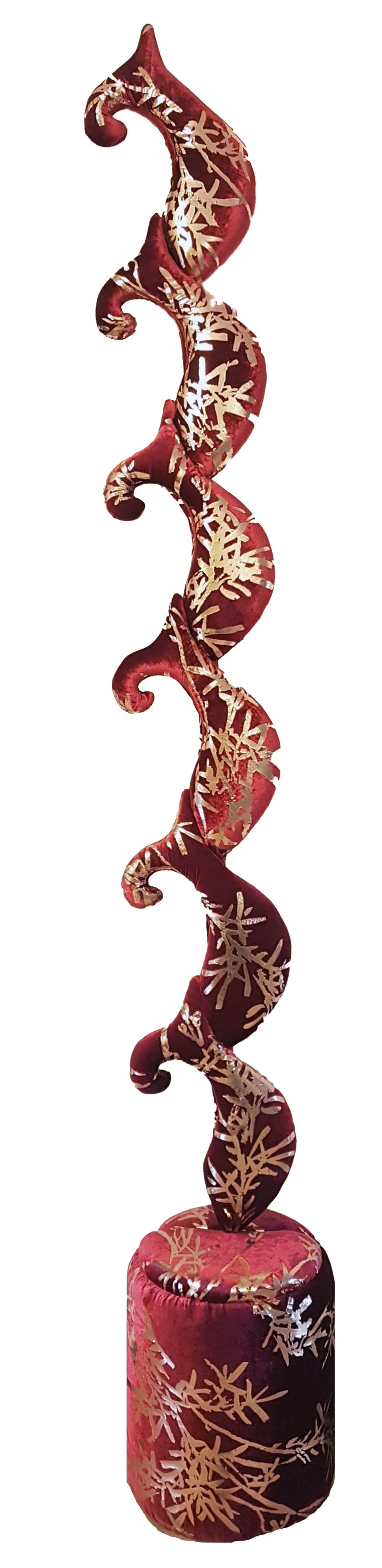 Carla Tolomeo - Totem - Pesci Red And Gold NÂ° 2