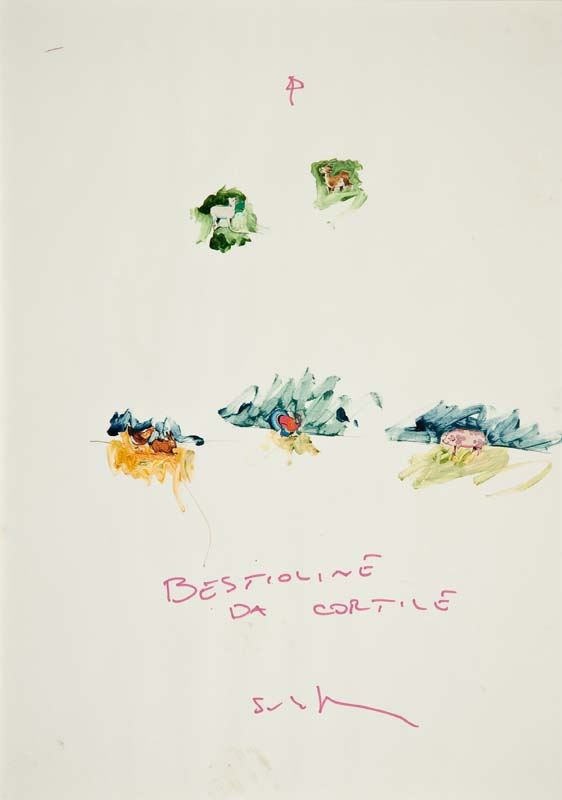 Mario Schifano - Bestioline da Cortile