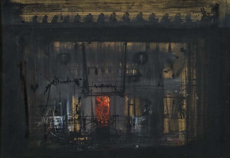 Emilio Scanavino - Gli Altoforni