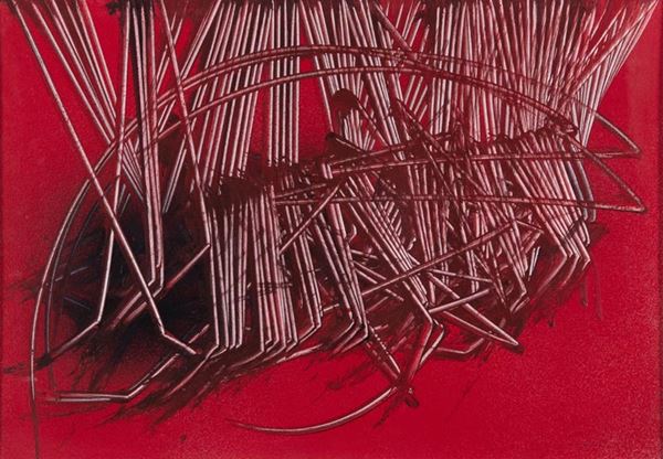 Emilio Scanavino : Senza titolo  (1984)  - Asta Arte Moderna e Contemporanea , '800 e '900 - Fabiani Arte