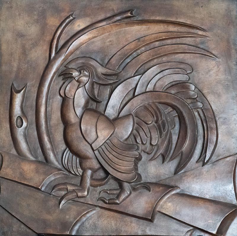 Fortunato Depero - Gallo sul Tetto