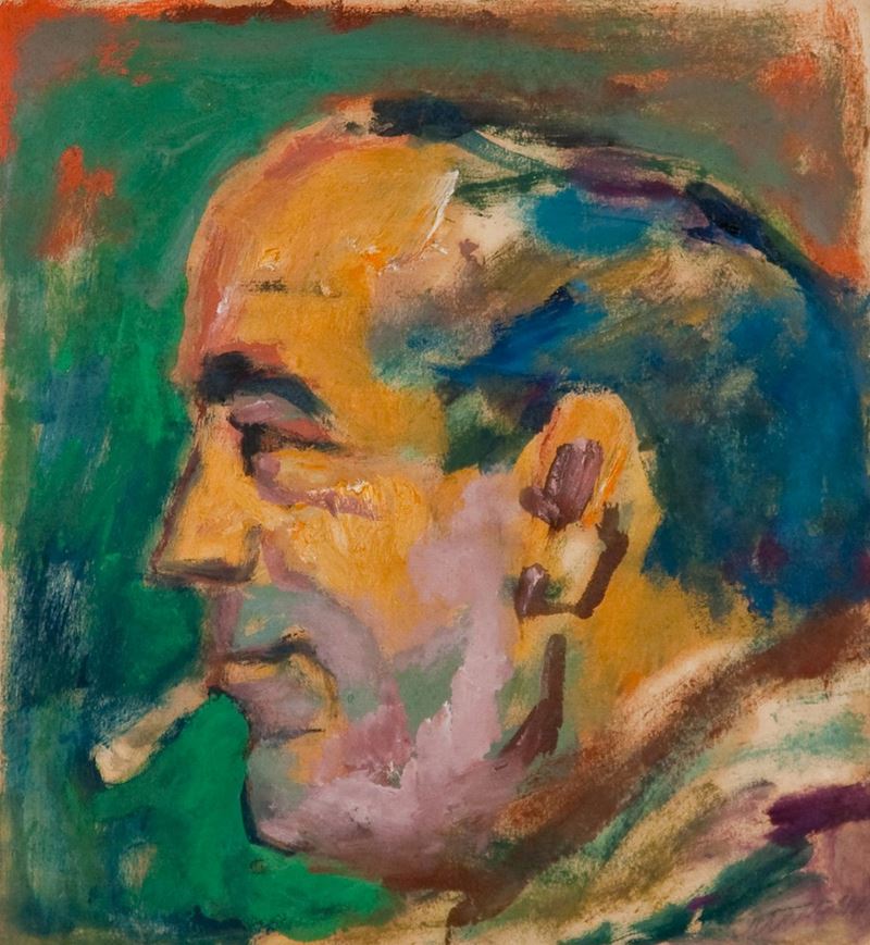 Mino Maccari - Autoritratto