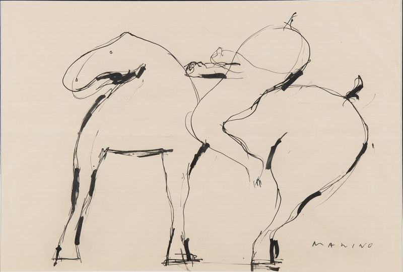 Marino Marini - Cavallo e Cavaliere