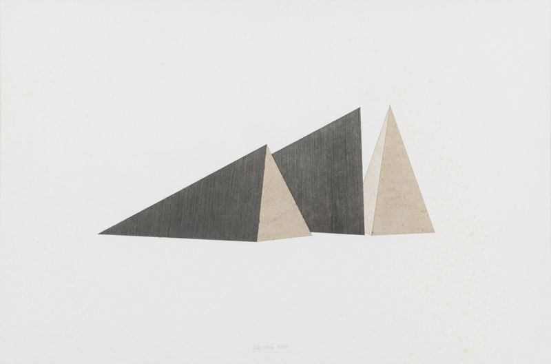 Giuseppe Uncini - Senza Titolo - Serie Ombre