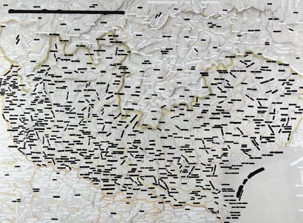 Emilio Isgr&#242; : Lombardo Veneto  (2011)  - Acrilico su tela applicata su tavola - Asta Asta di Arte Moderna e Contemporanea - Fabiani Arte