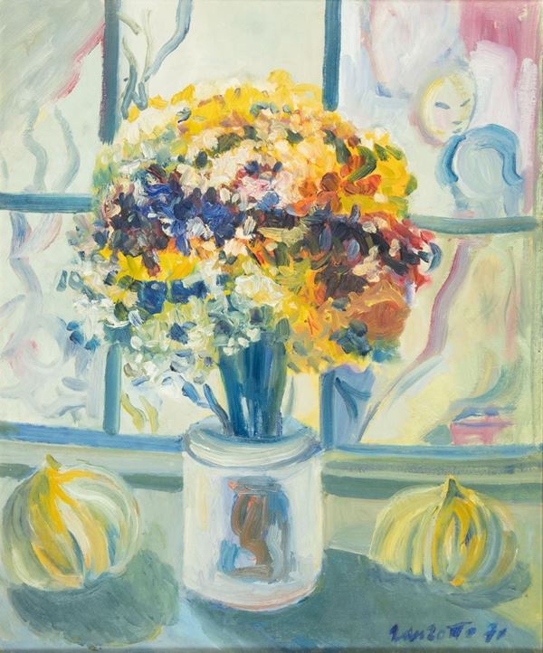 Corrado Zanzotto - Vaso di fiori
