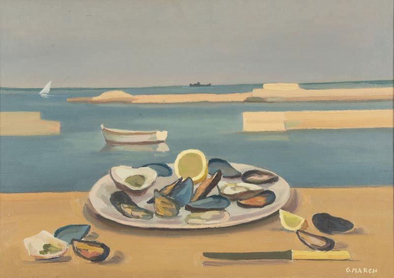 Giovanni March - Natura Morta e Marina