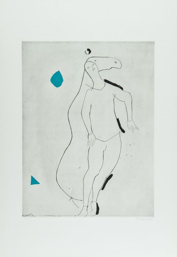 Marino Marini : La sorpresa  (1973)  - Asta Asta a tempo di Arte Moderna e Contemporanea - Fabiani Arte