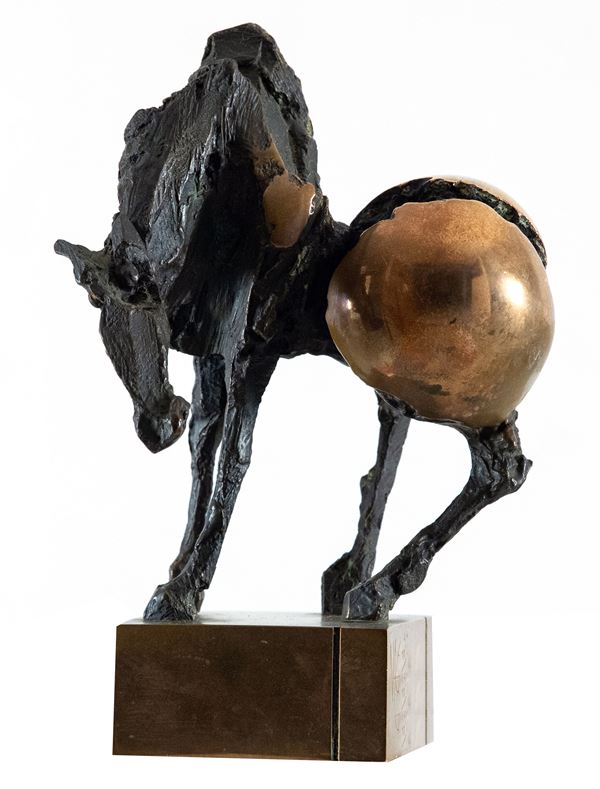 Nag Arnoldi : Cavallo  - Asta Asta a tempo di Arte Moderna e Contemporanea - Fabiani Arte