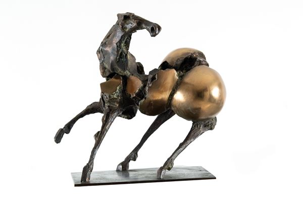Nag Arnoldi : Cavallo  - Asta Asta 81 di Arte Moderna e Contemporanea - Fabiani Arte