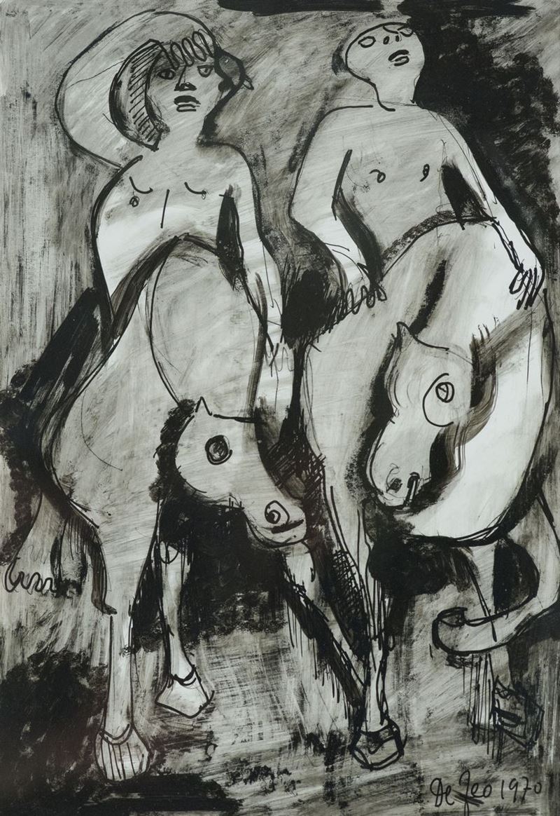 Giuseppe De Feo - Cavalli e Cavalieri