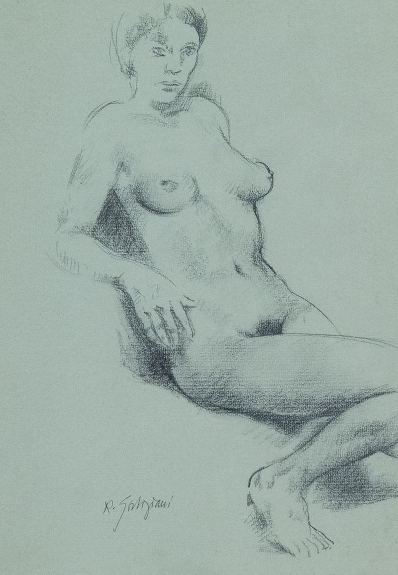 Remo Gordigiani - Nudo