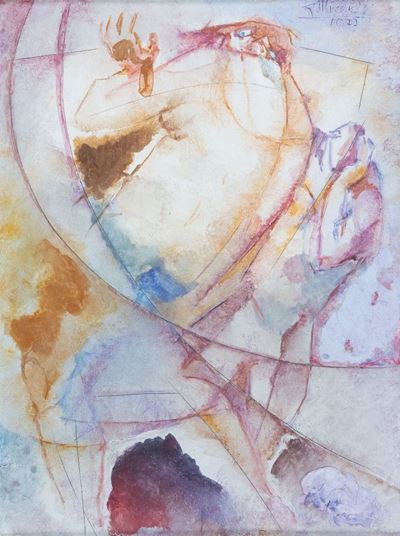 Cariatide Viola nel Vento