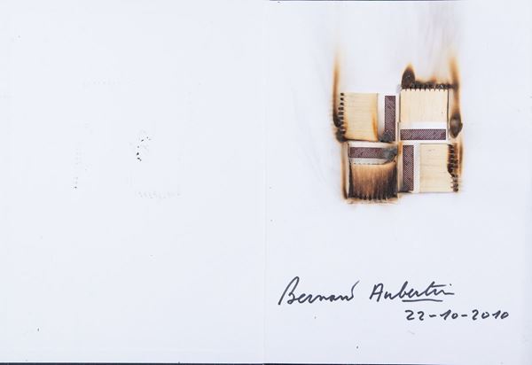 Bernard Aubertin : Livre brulé  (2010)  - Asta Asta a tempo di Arte Moderna e Contemporanea - Fabiani Arte