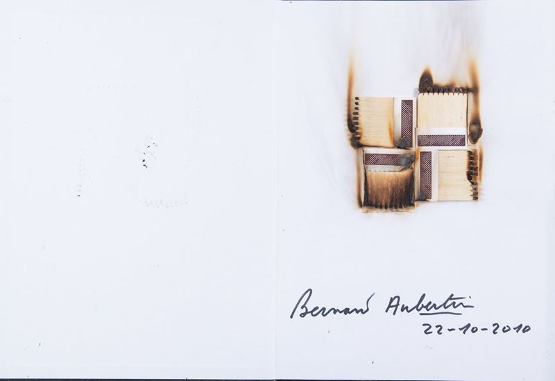 Bernard Aubertin - Livre Brulé