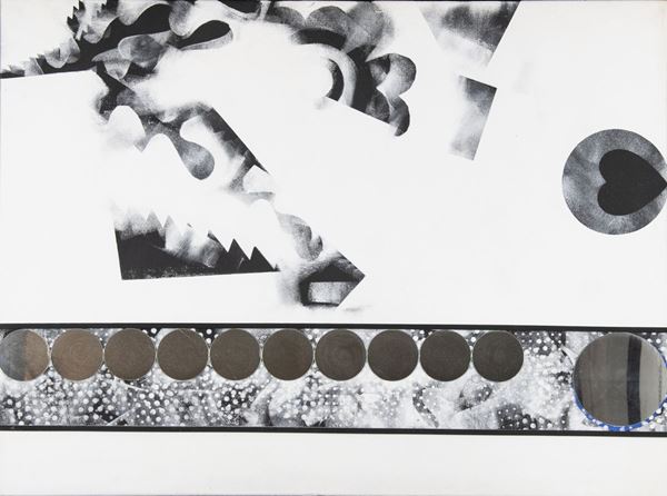 Jack Clemente : Senza titolo  (anni '60)  - Asta Asta a tempo di Arte Moderna e Contemporanea - Fabiani Arte