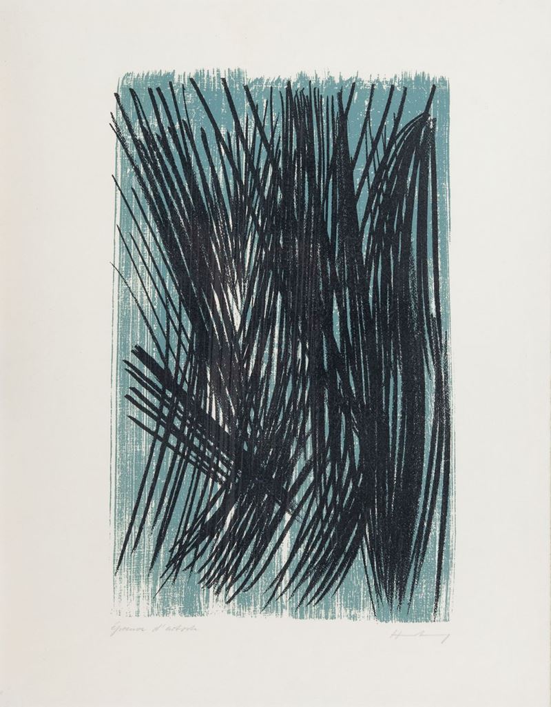 Hans Hartung - Kompositon L36