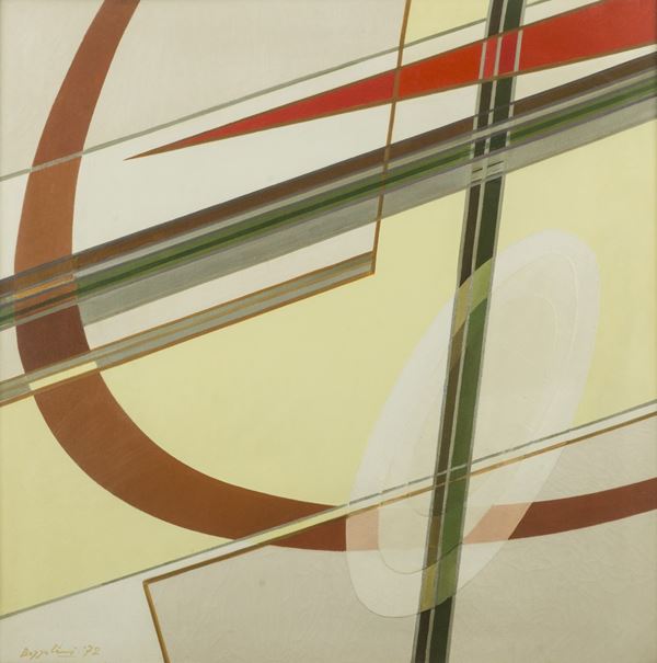 Silvano Bozzolini : Esp. Blanc dyn. n° 14  (1972)  - Asta Asta a tempo di Arte Moderna e Contemporanea - Fabiani Arte