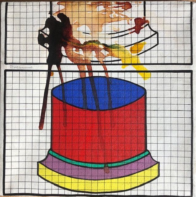 Aldo Mondino - Metà Quadrettatura