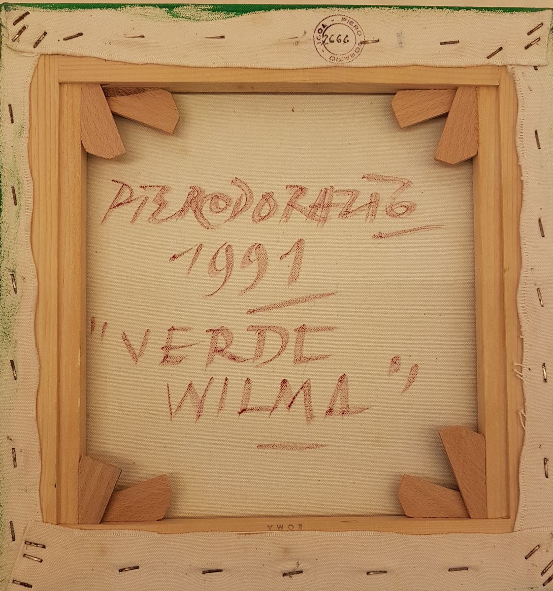 Piero Dorazio - Verde Wilma