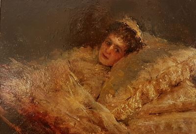A Letto Fanciulla che Riposa