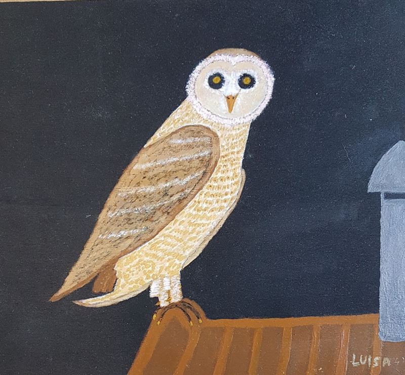 Luisa Genovesi - Gufo Portafortuna